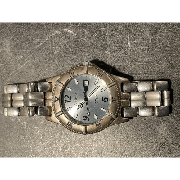 Mens Vintage Carriage Watch - New Battery - Picture 2 of 4